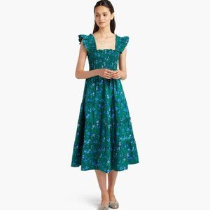 NWT Hill House Home Ellie Nap Dress Emerald Space